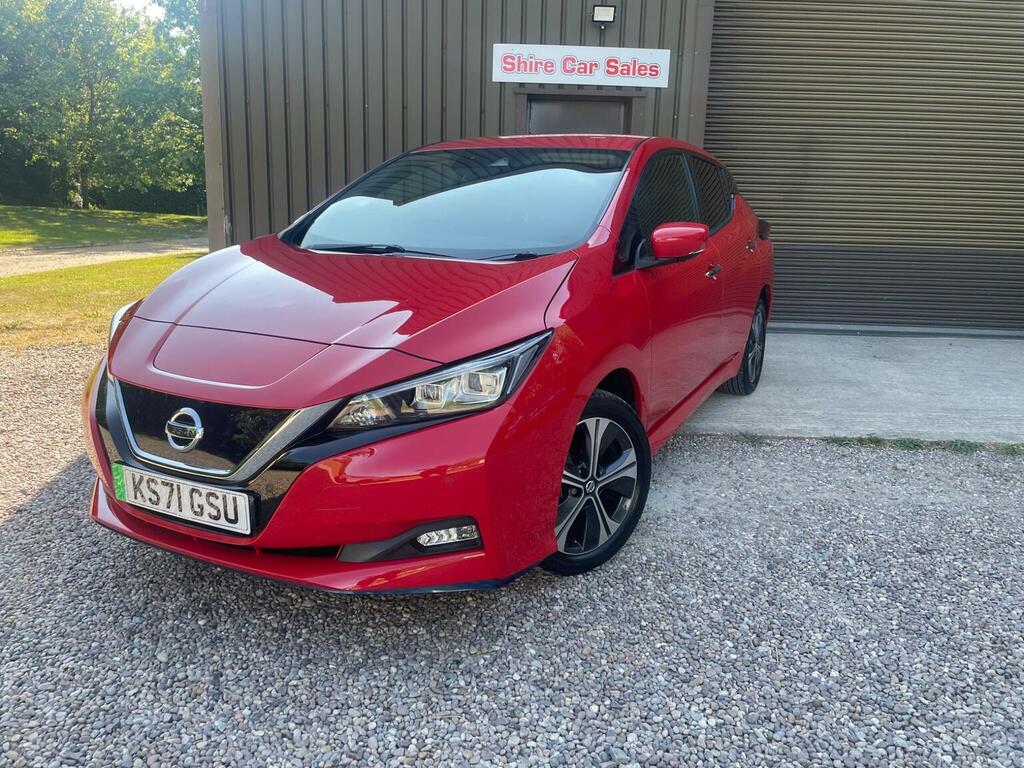 Nissan Leaf Hatchback 62Kwh E Tekna 202271 Red #3