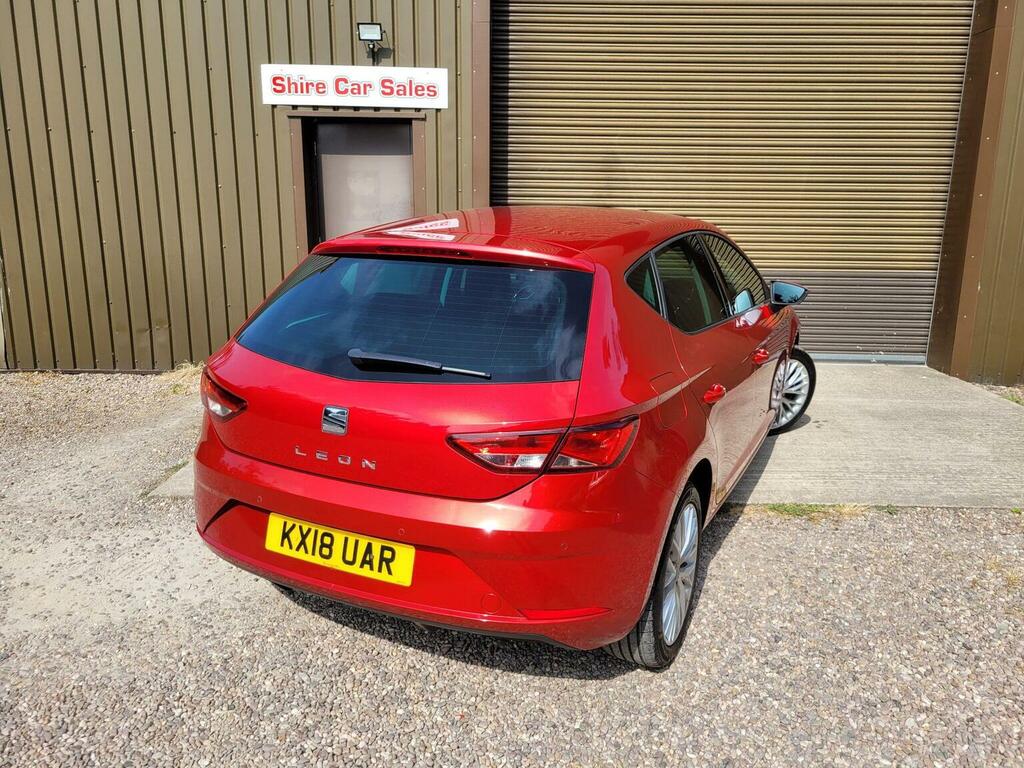 Seat Leon Hatchback 1.2 Tsi Se Dynamic Technology Euro 6 S Red #4