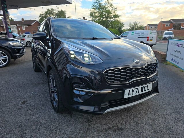 Kia Sportage Crdi Mhev Gt-line S AY71WCL Black #2