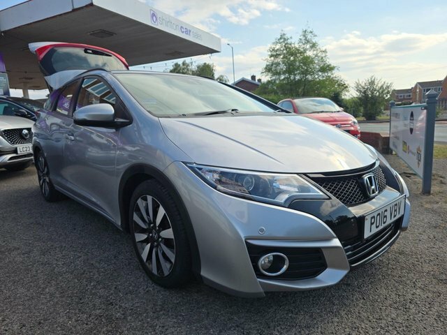 Honda Civic I-vtec Se Plus Tourer PO16VBV Silver #2