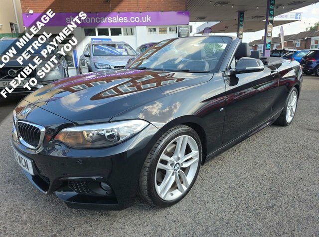 BMW 2 Series 220I M Sport Convertible Black