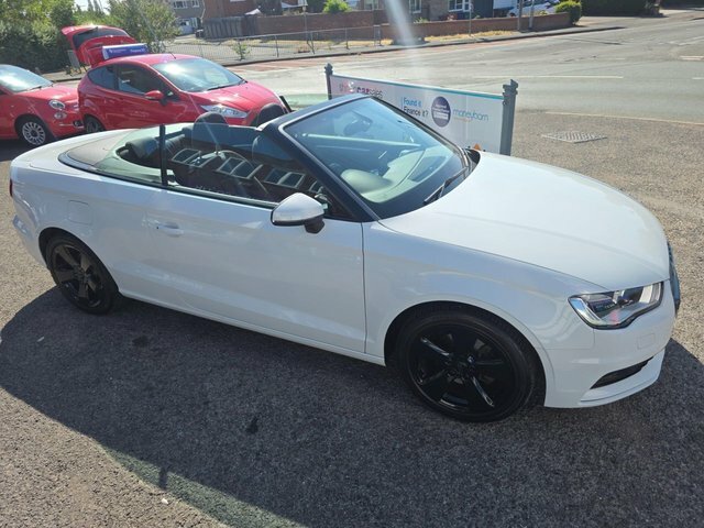 Audi A3 Cabriolet Tfsi Cod Sport Convertible White #2