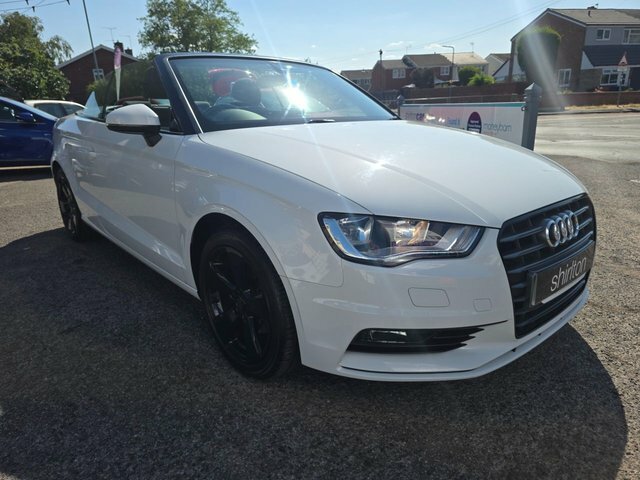 Audi A3 Cabriolet Tfsi Cod Sport Convertible White #4