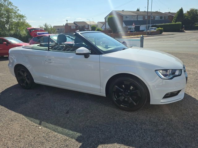 Audi A3 Cabriolet Tfsi Cod Sport Convertible White #5