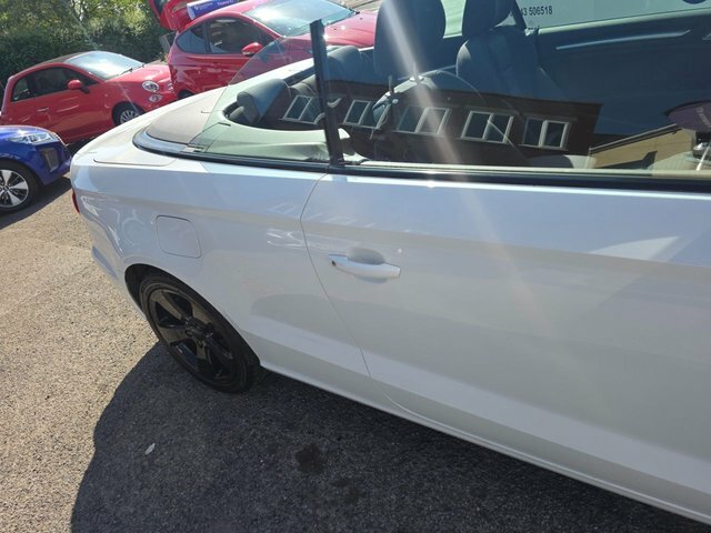 Audi A3 Cabriolet Tfsi Cod Sport Convertible White #6