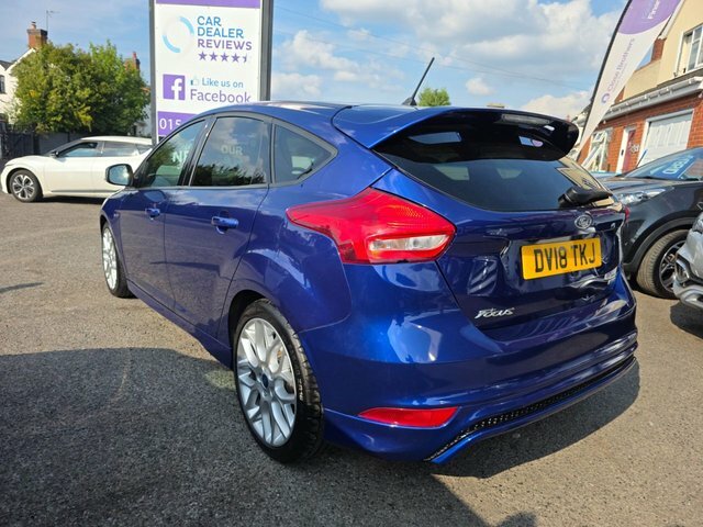 Ford Focus Ecoboost St-line Hatchback DV18TKJ Blue #3