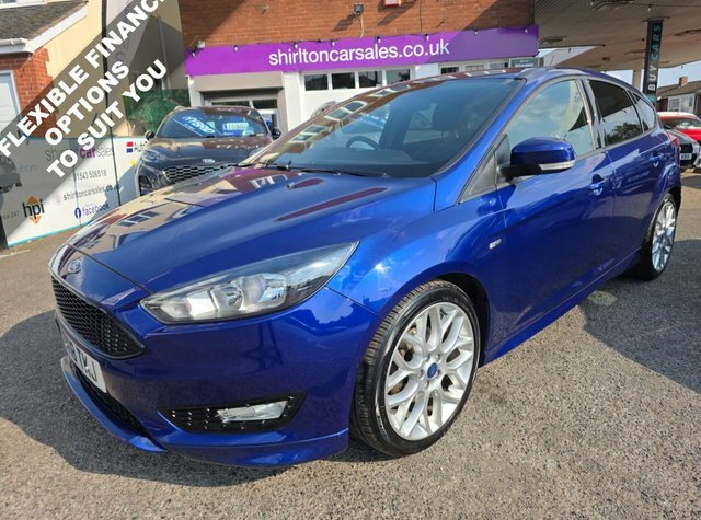 Ford Focus Ecoboost St-line Hatchback Blue