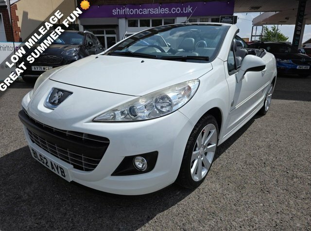 Peugeot 207 CC Vti Roland Garros Convertible White