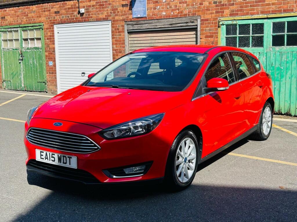 Ford Focus 1.6 Titanium Powershift Euro 6 Red #5
