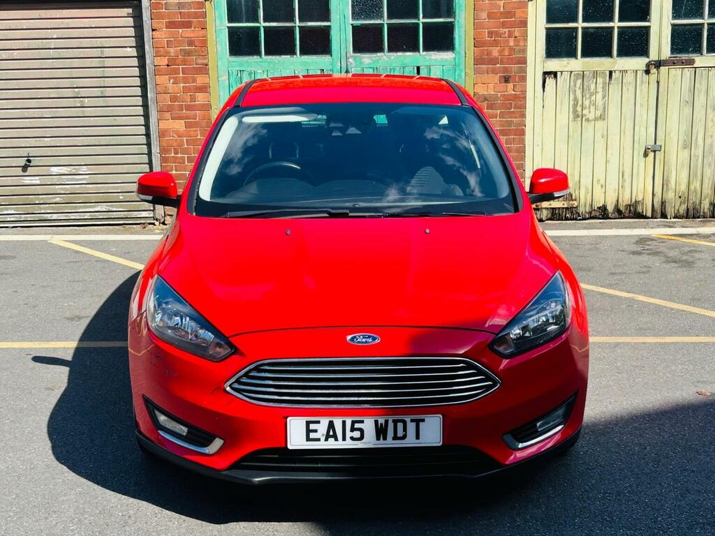 Ford Focus 1.6 Titanium Powershift Euro 6 Red #4