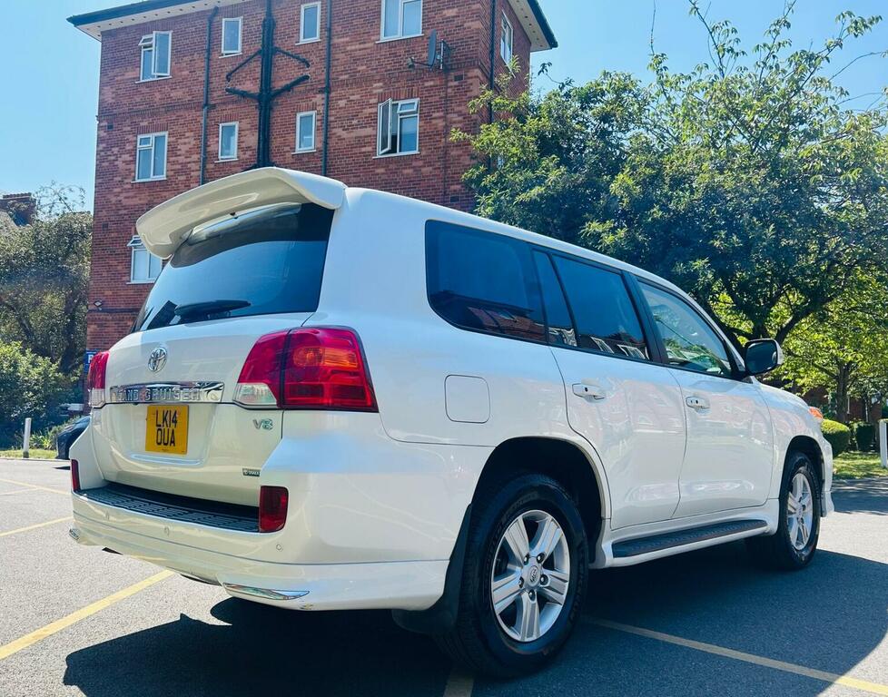 Toyota Land Cruiser 2014 3.0 D-4d Invincible Suv 4Wd E White #9