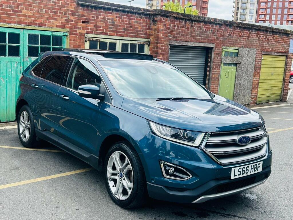 Ford Edge 2.0 Tdci Titanium Powershift Awd Euro 6 Ss Blue #5