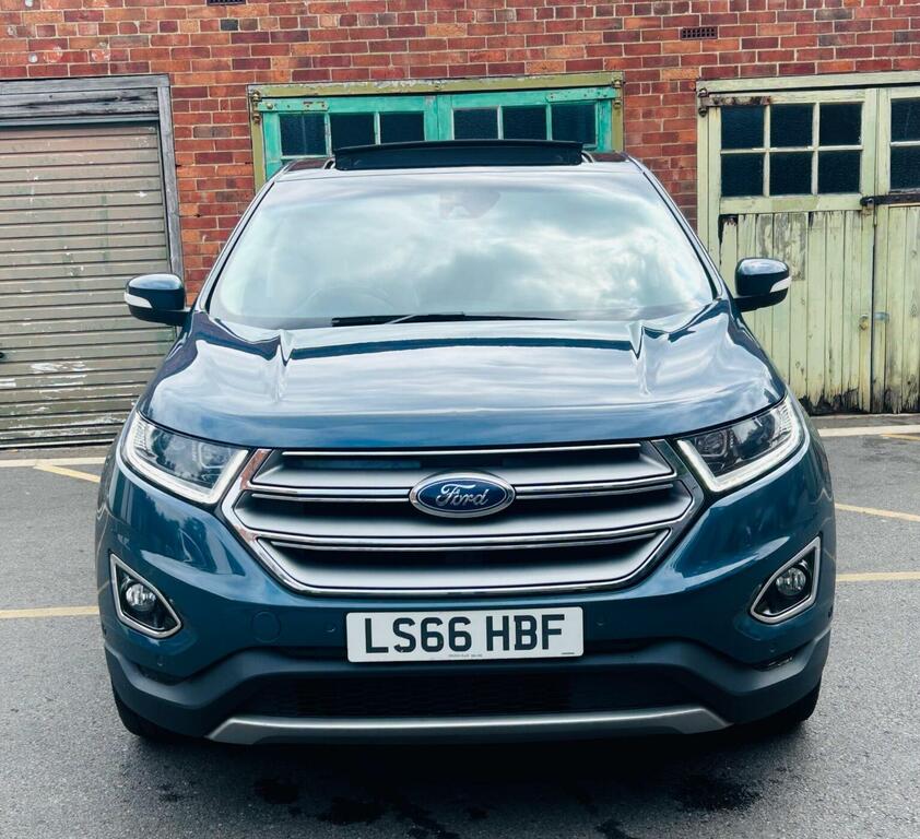 Ford Edge 2.0 Tdci Titanium Powershift Awd Euro 6 Ss Blue #2