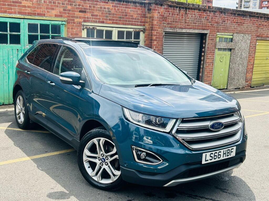 Ford Edge 2.0 Tdci Titanium Powershift Awd Euro 6 Ss Blue