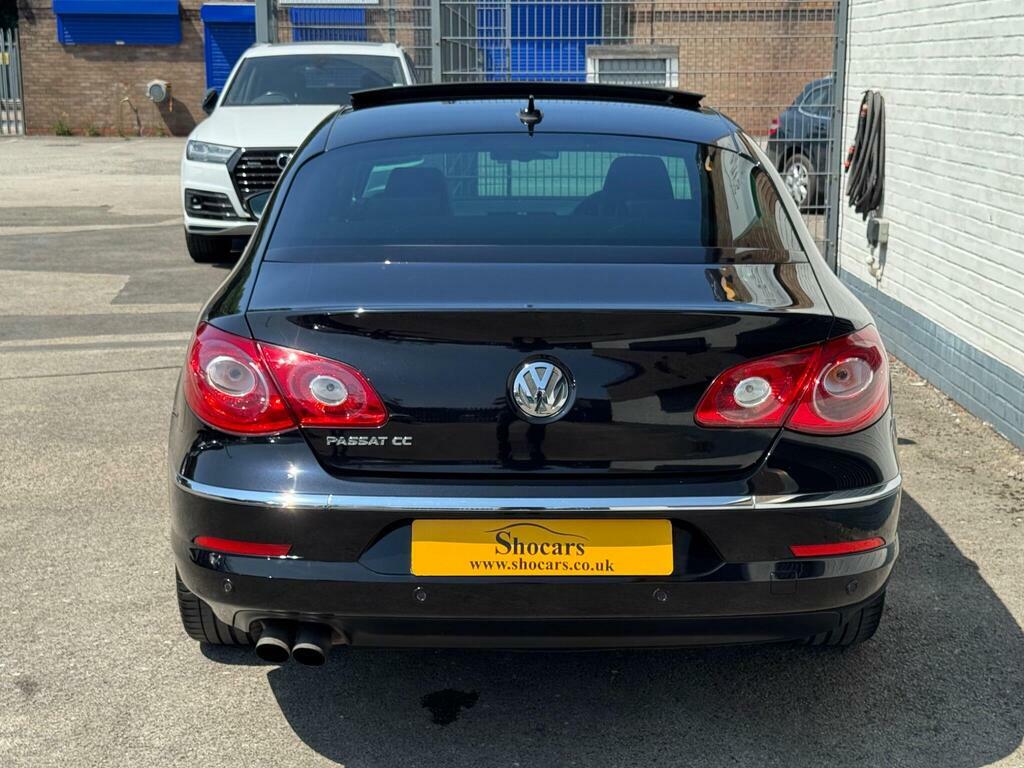 Volkswagen CC Saloon Black #10