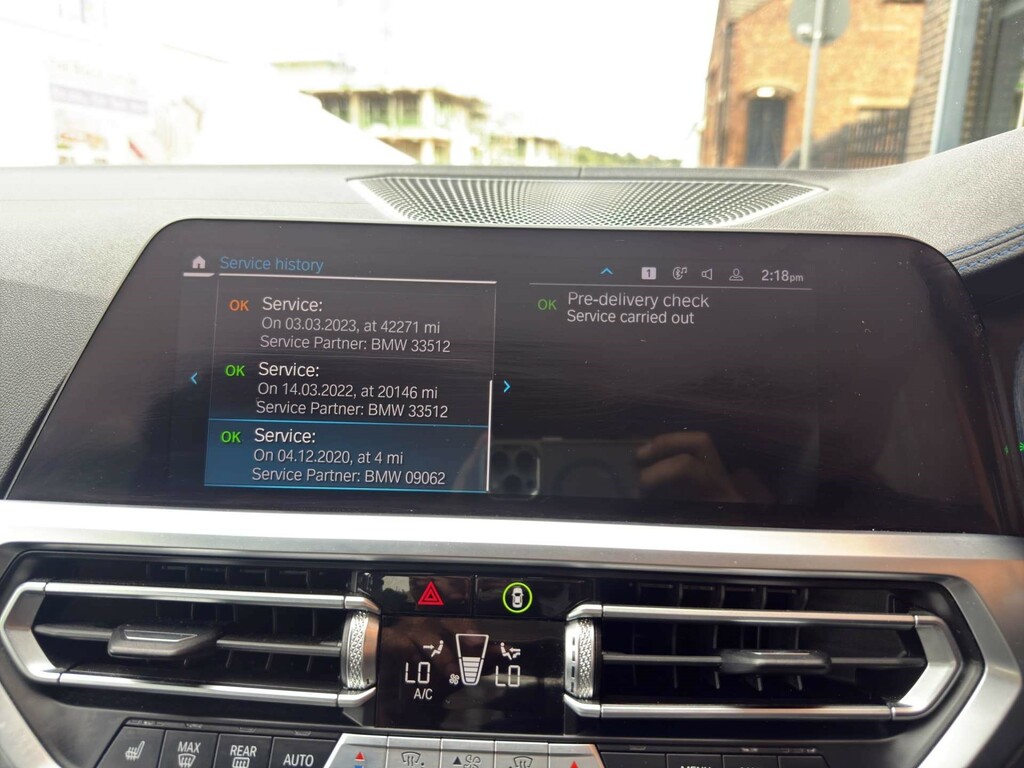 BMW 3 Series 320D M Sport Saloon Blue #32
