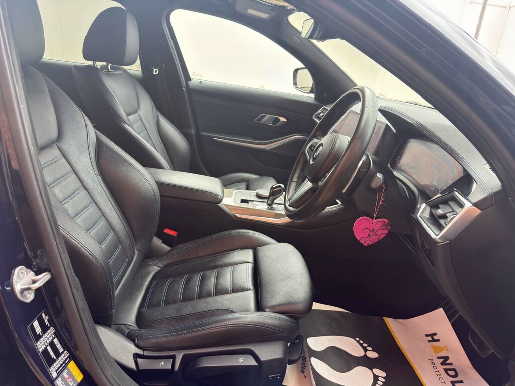 BMW 3 Series 320D M Sport Saloon Blue #12
