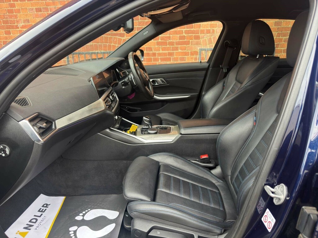 BMW 3 Series 320D M Sport Saloon Blue #17
