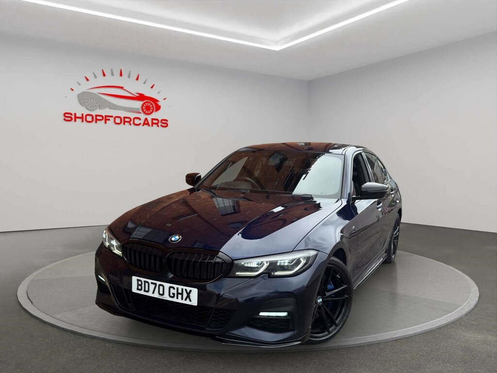 BMW 3 Series 320D M Sport Saloon Blue #10