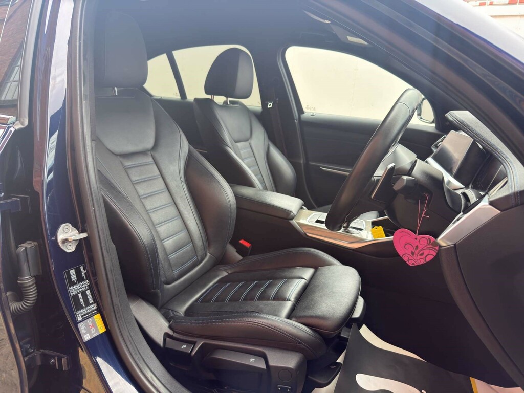 BMW 3 Series 320D M Sport Saloon Blue #13