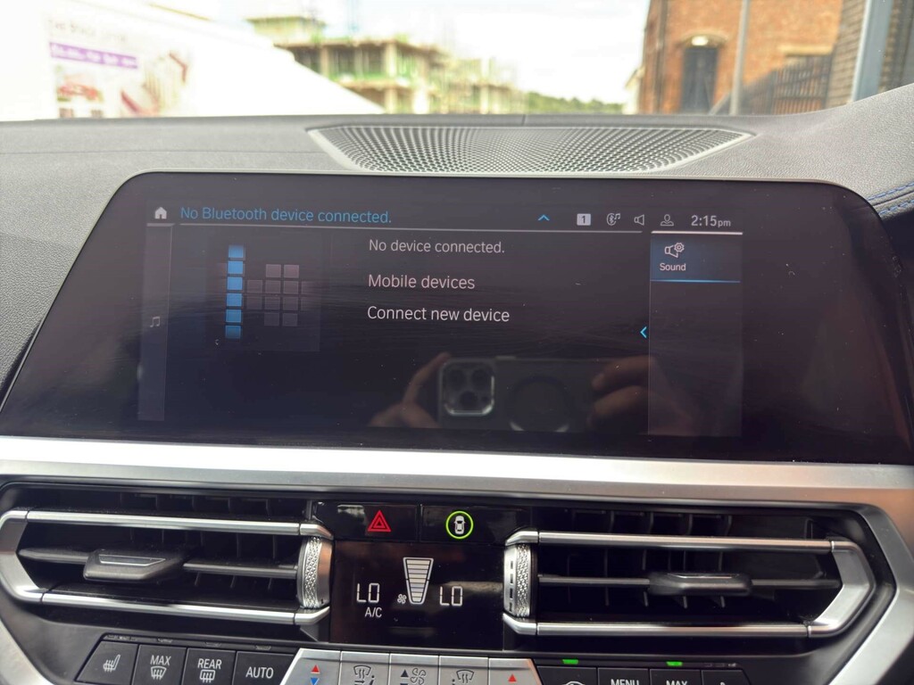 BMW 3 Series 320D M Sport Saloon Blue #27