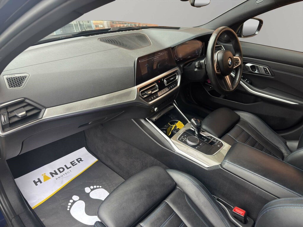 BMW 3 Series 320D M Sport Saloon Blue #16