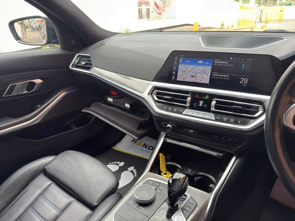 BMW 3 Series 320D M Sport Saloon Blue #37