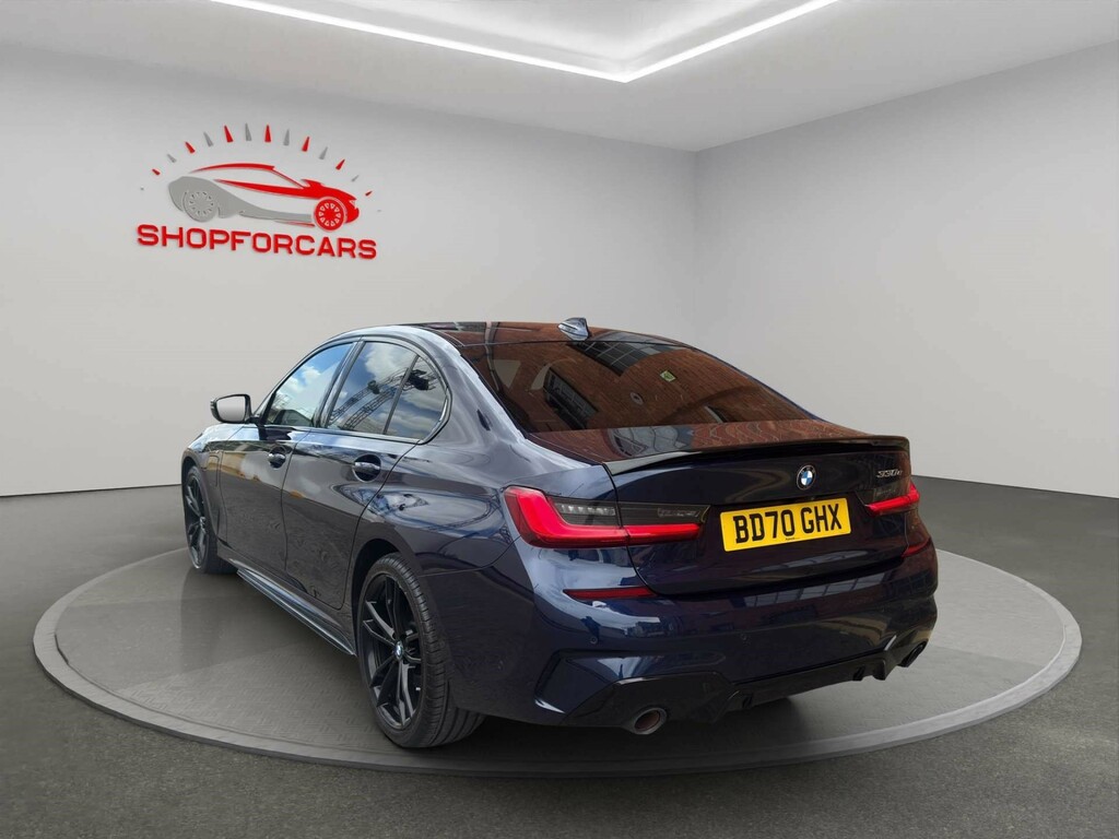 BMW 3 Series 320D M Sport Saloon Blue #8