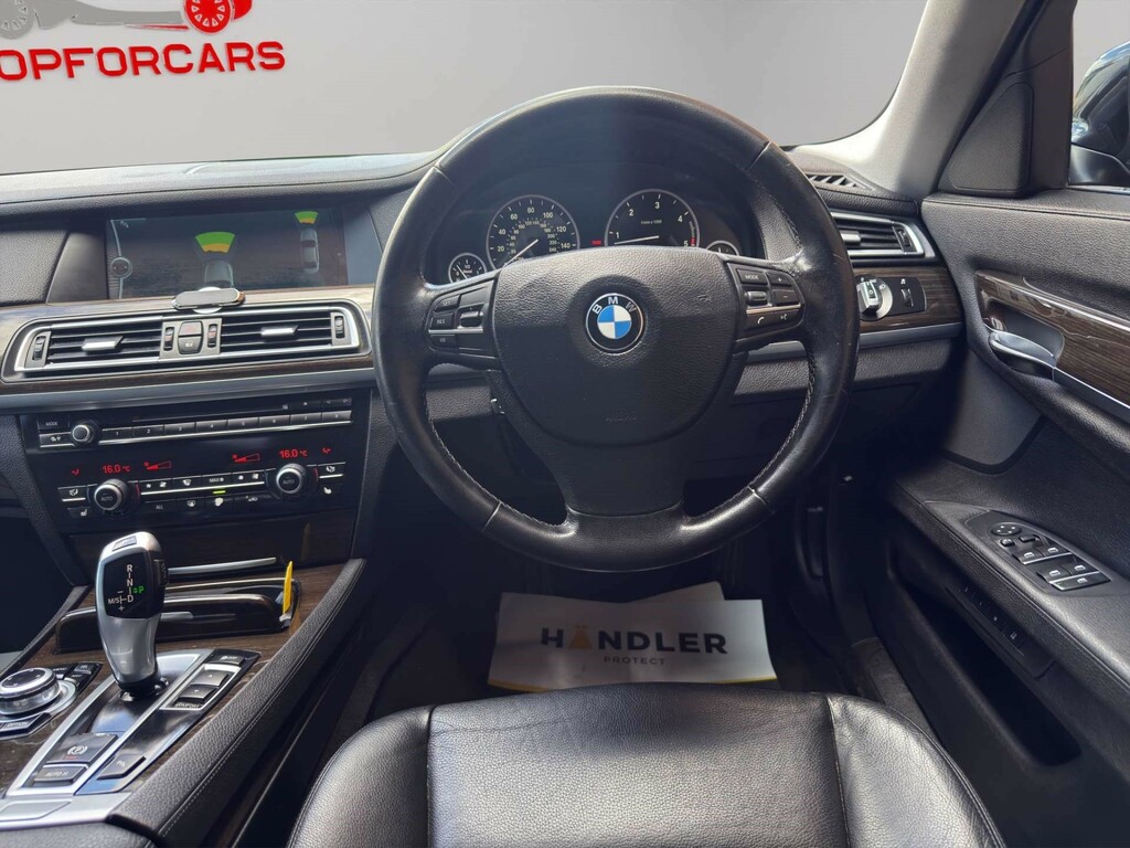 BMW 7 Series Saloon 3.0 740D M Sport Euro 5 201111 Blue #22