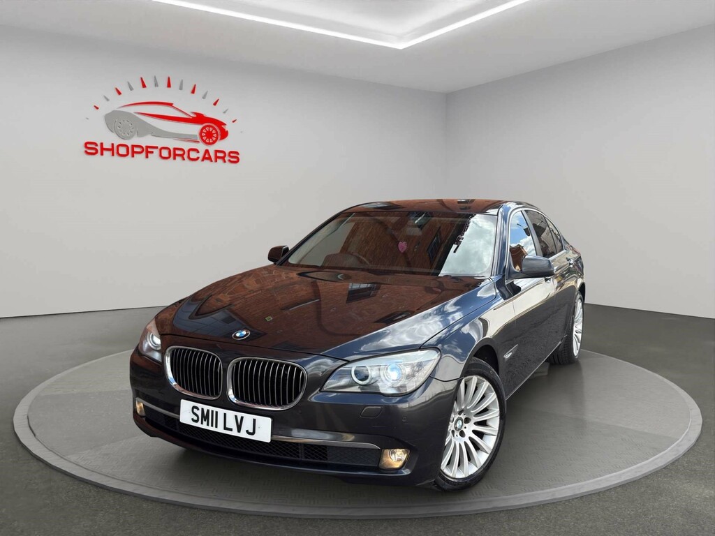 BMW 7 Series Saloon 3.0 740D M Sport Euro 5 201111 Blue #10