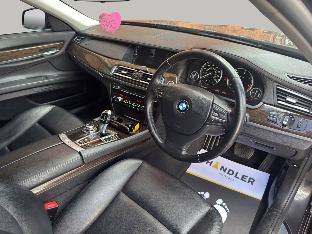 BMW 7 Series Saloon 3.0 740D M Sport Euro 5 201111 Blue #11