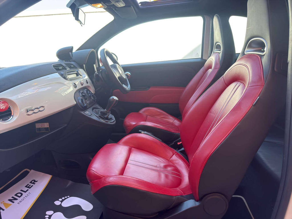 Abarth 500 Convertible 1.4 T-jet Euro 5 201060 Red #17