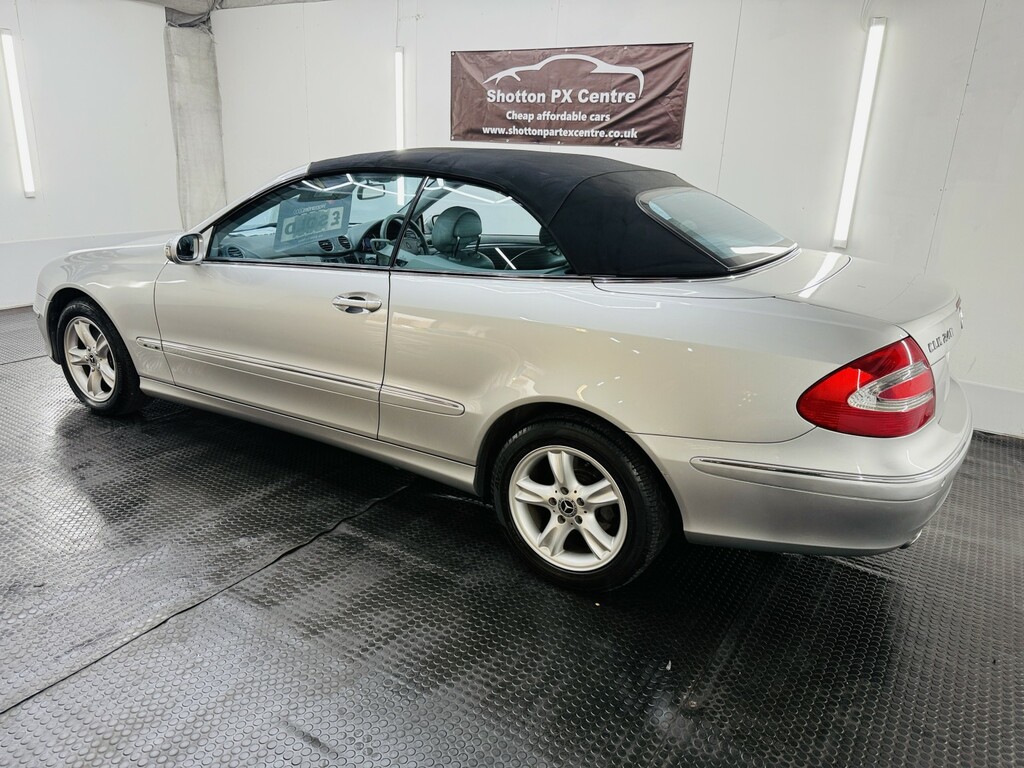 Mercedes-Benz CLK Clk200 Kompressor Avantgarde 2-Door Silver #9