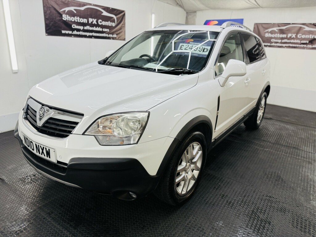 Vauxhall Antara 2.0 Cdti 16V Exclusiv White
