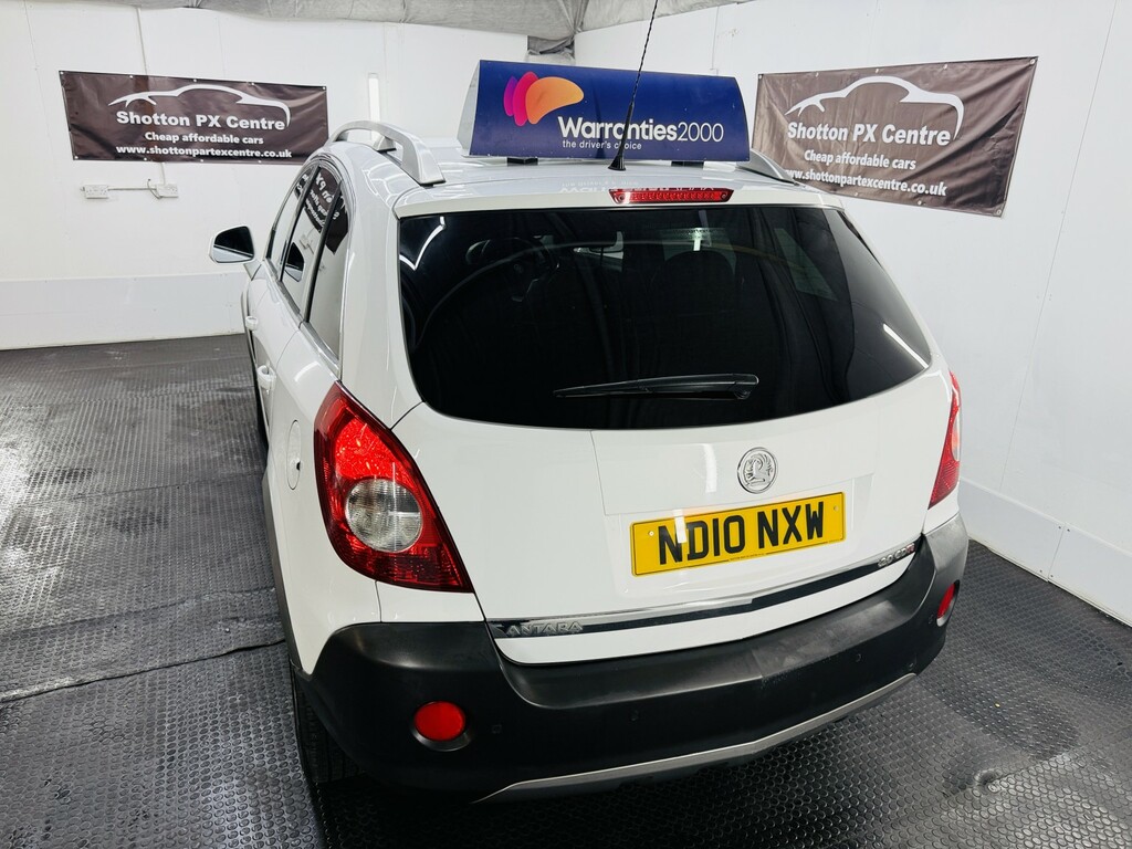 Vauxhall Antara 2.0 Cdti 16V Exclusiv White #6