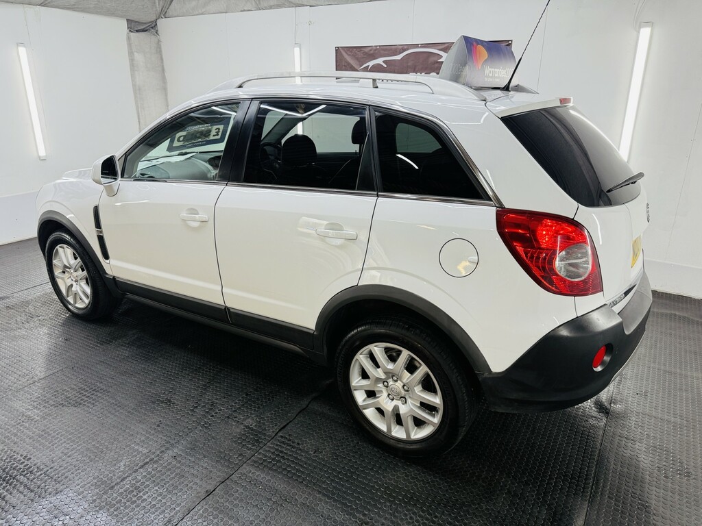 Vauxhall Antara 2.0 Cdti 16V Exclusiv White #4