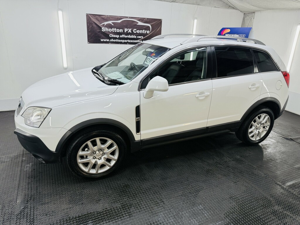 Vauxhall Antara 2.0 Cdti 16V Exclusiv White #2