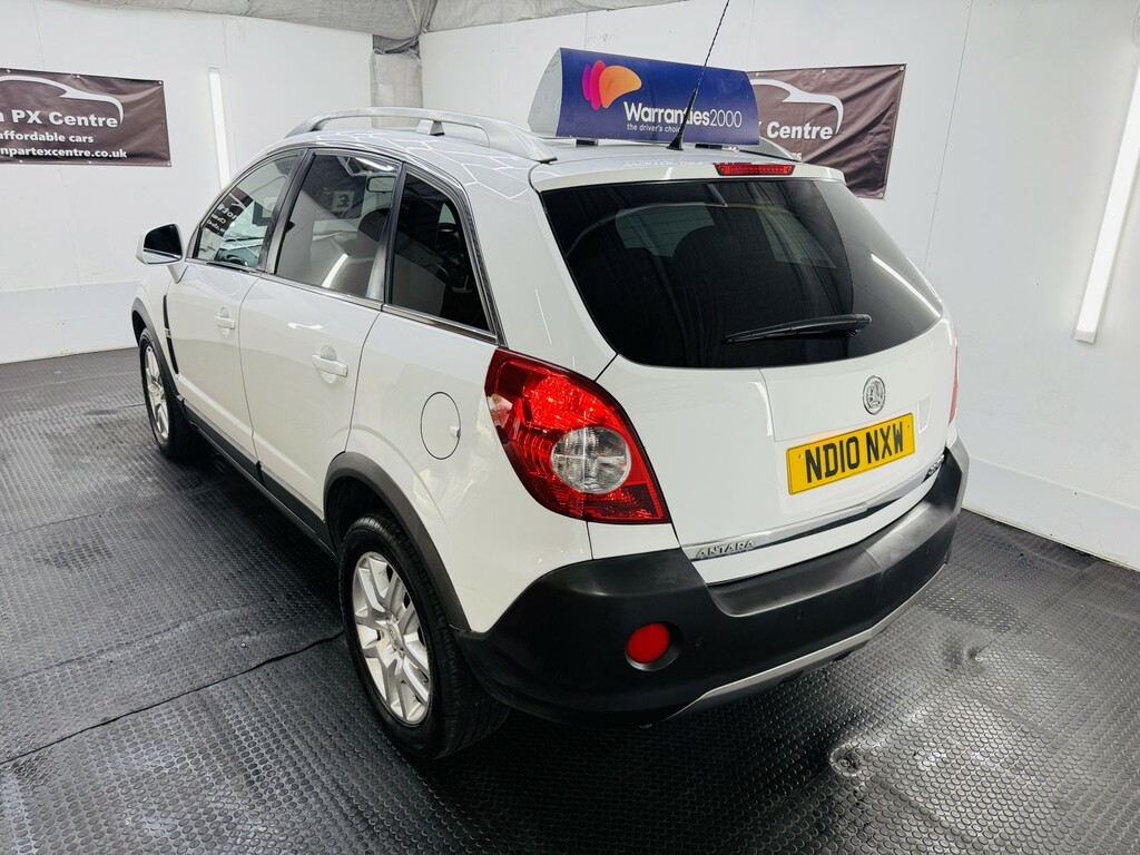 Vauxhall Antara 2.0 Cdti 16V Exclusiv White #5