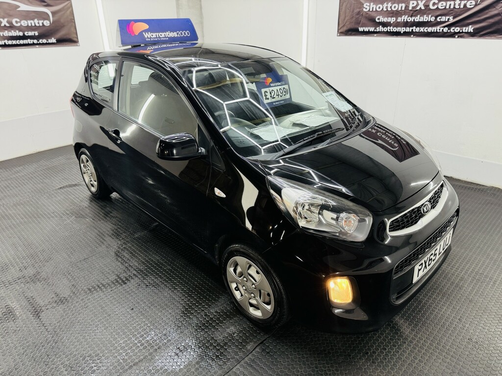 Kia Picanto 1.0 Sr7 Door 5 Seat Hatchback With Euro6 Black #7