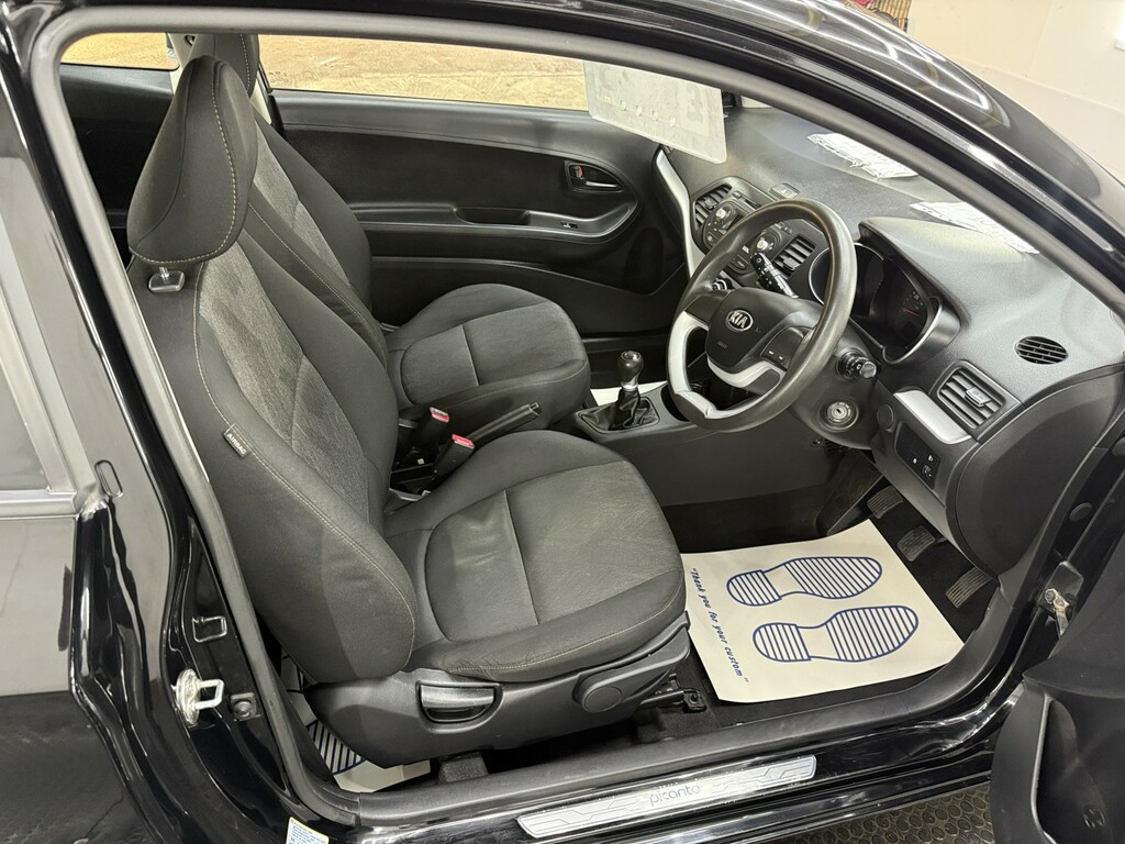 Kia Picanto 1.0 Sr7 Door 5 Seat Hatchback With Euro6 Black #13