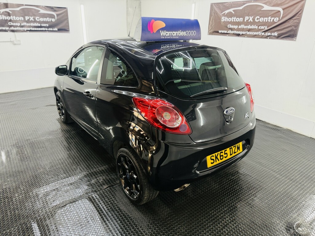 Ford KA 1.2 Zetec Black Edition Black #5