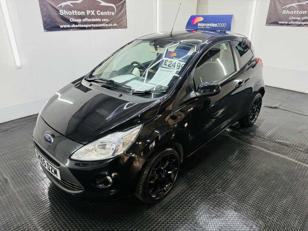 Ford KA 1.2 Zetec Black Edition Black