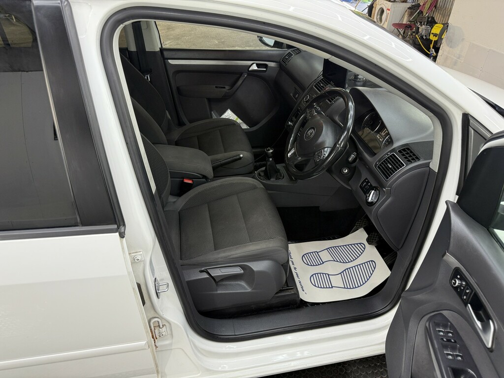 Volkswagen Touran 1.6 Tdi Se Euro 5 Silver #14