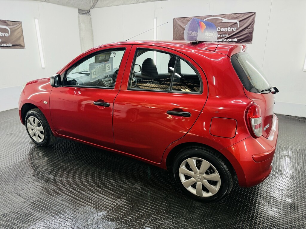 Nissan Micra 1.2 12V Visia Red #3