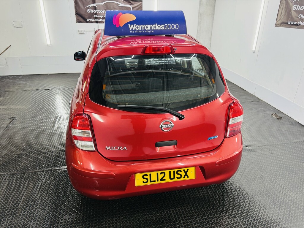 Nissan Micra 1.2 12V Visia Red #6