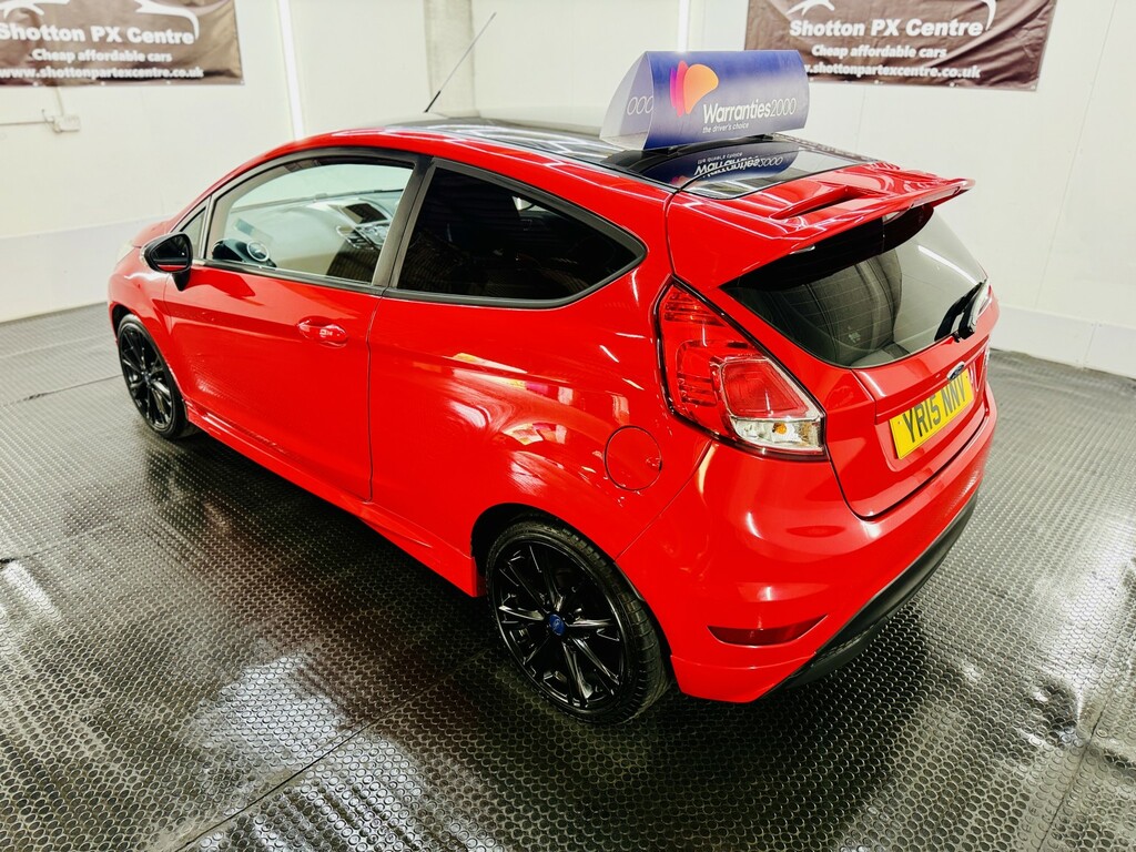 Ford Fiesta 1.0 T Ecoboost Zetec S Red Edition Red #4