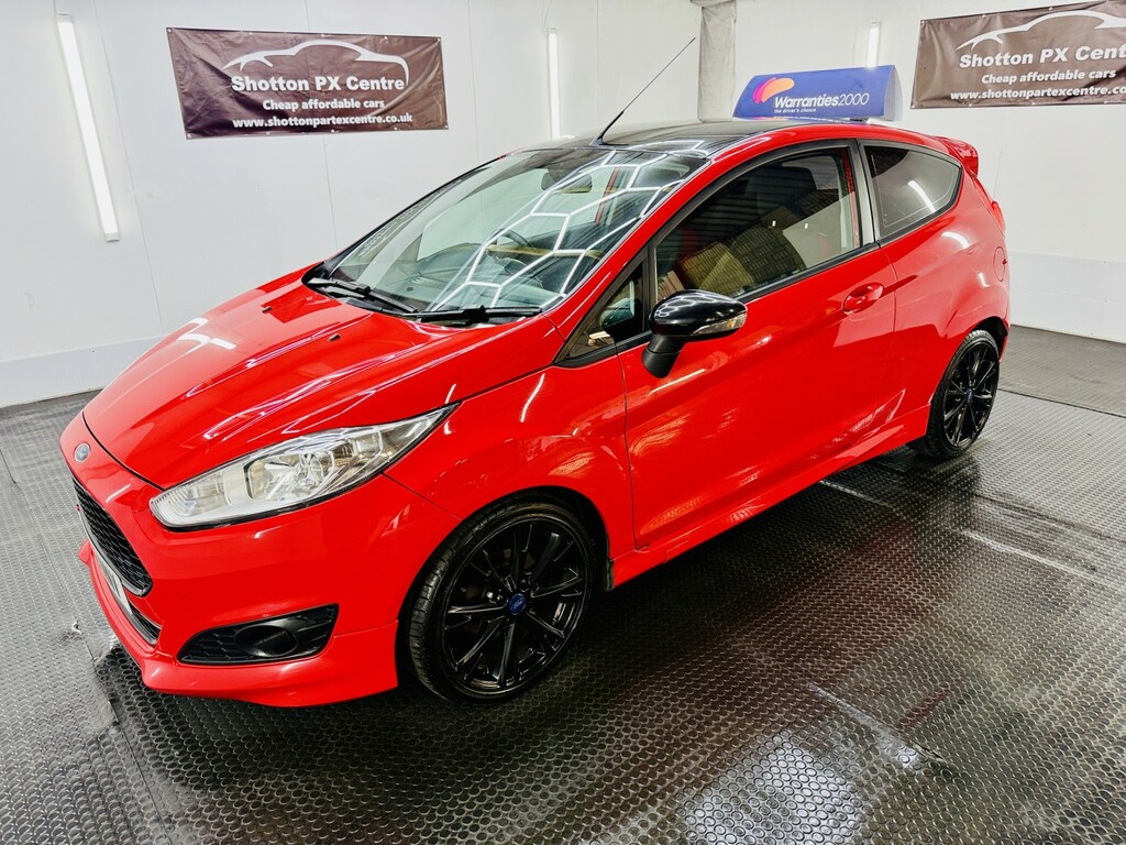 Ford Fiesta 1.0 T Ecoboost Zetec S Red Edition Red