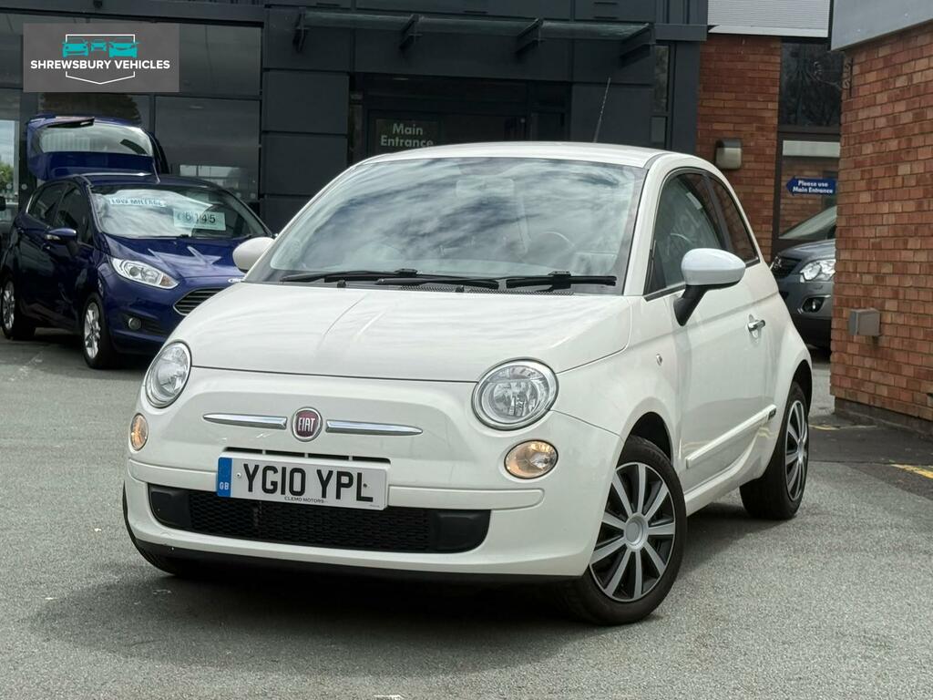 Fiat 500 1.4 Pop Hatchback Euro 5 S S White