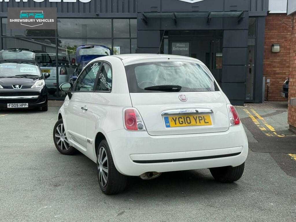Fiat 500 1.4 Pop Hatchback Euro 5 S S White #6