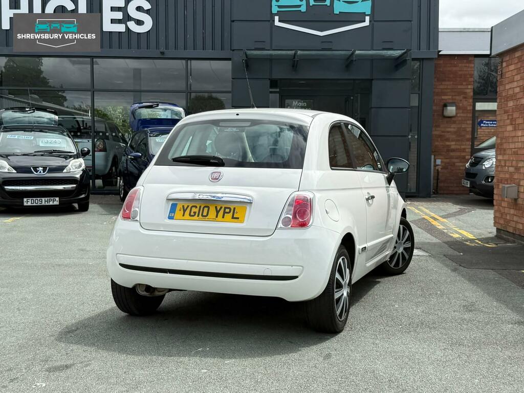 Fiat 500 1.4 Pop Hatchback Euro 5 S S White #2